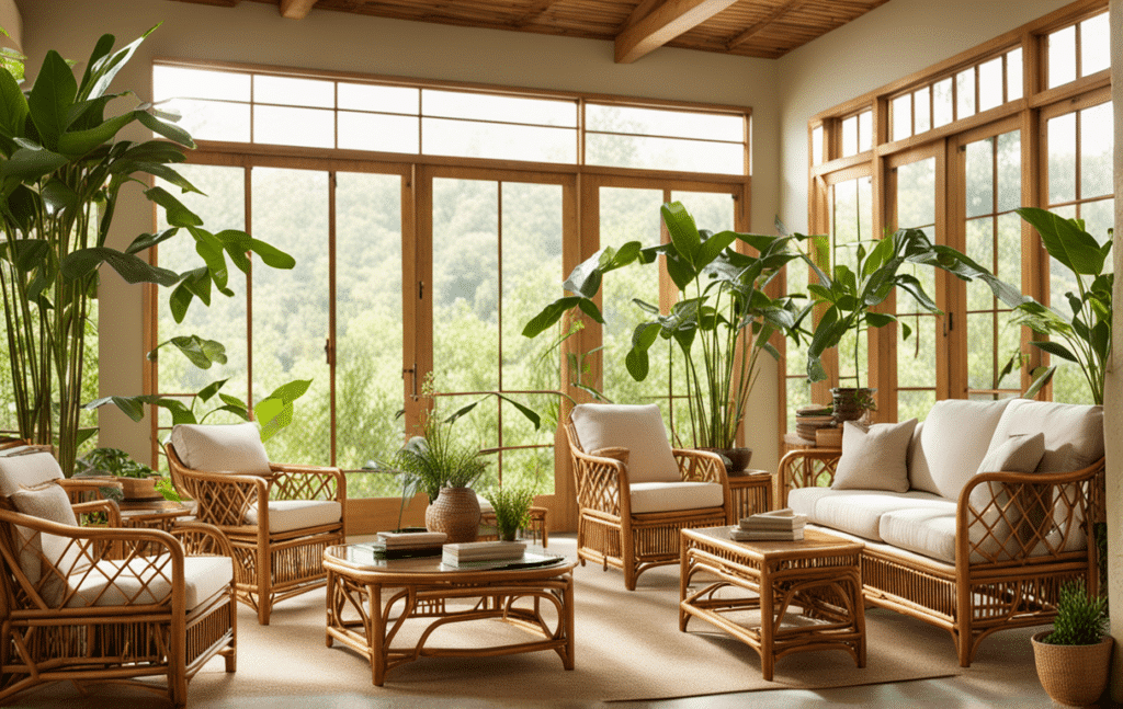 furniture trends 2024 sustainable living room furniture