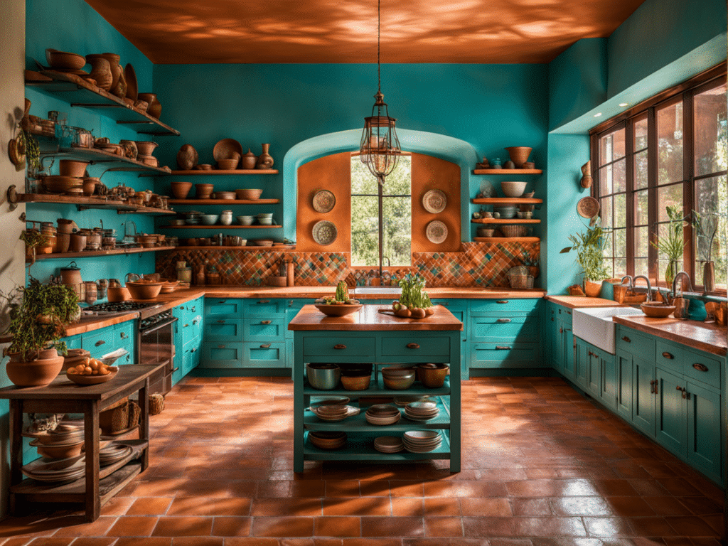 spanish style kitchen - spanish revival kitchen