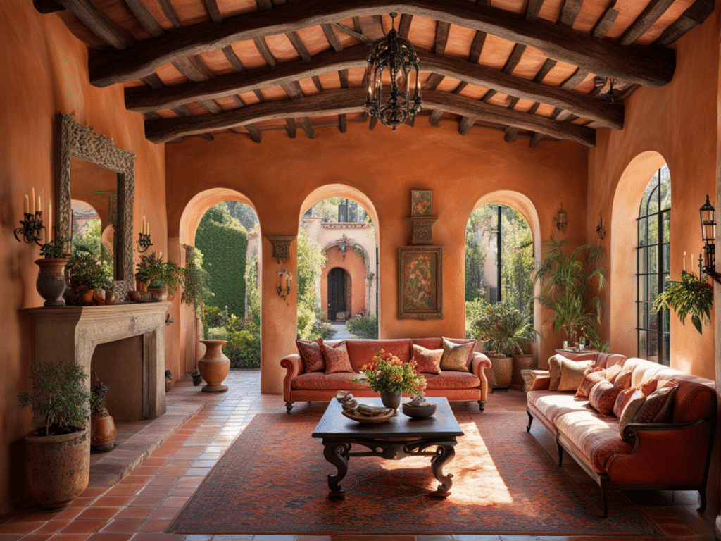 Spanish colonial interior