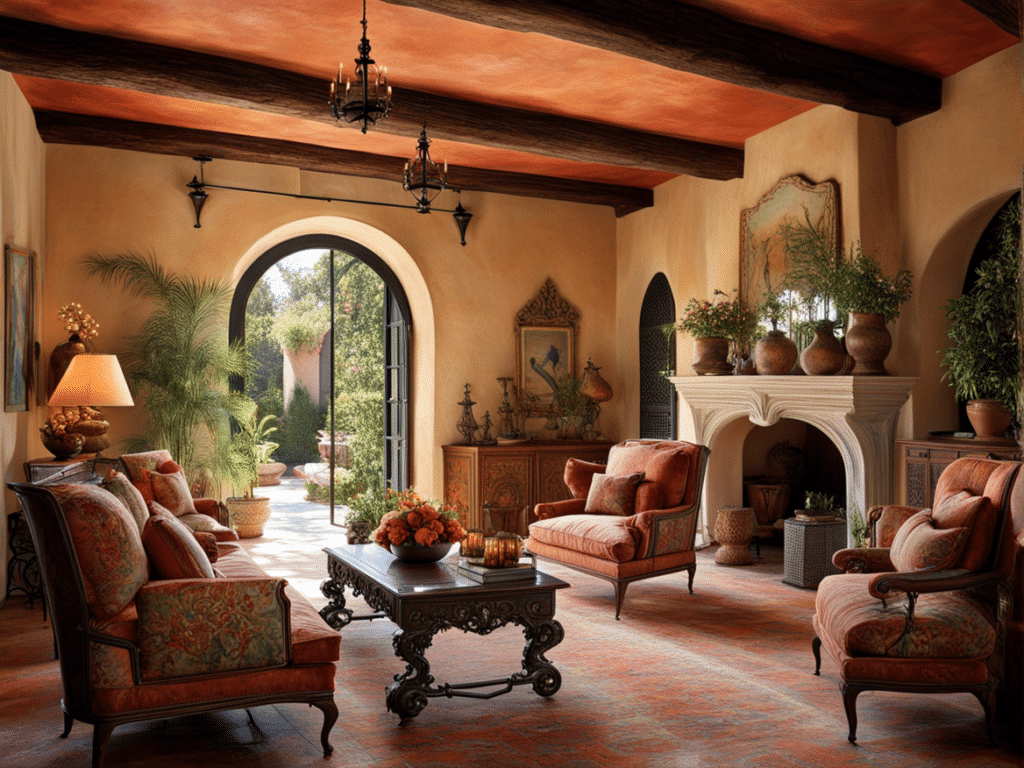 Spanish colonial interior