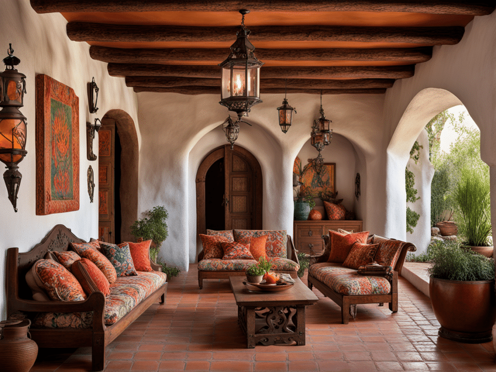 Spanish colonial interior