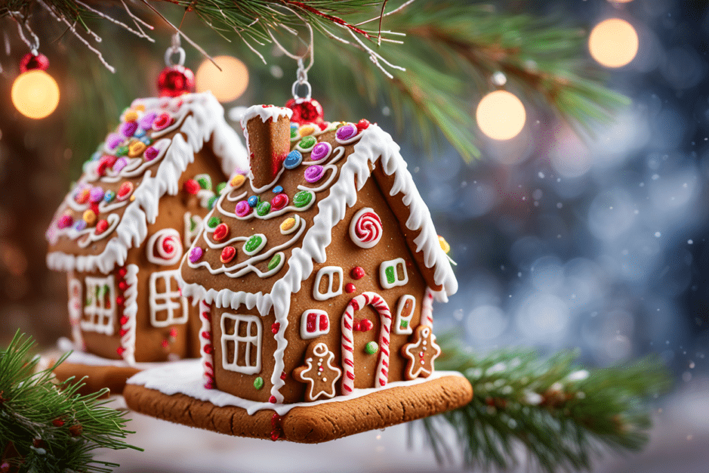 gingerbread Christmas tree decorations