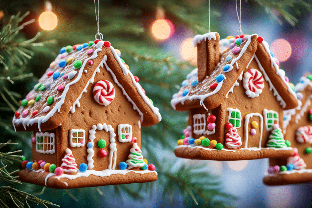 gingerbread Christmas tree decorations