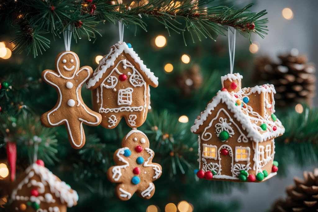 gingerbread Christmas tree decorations