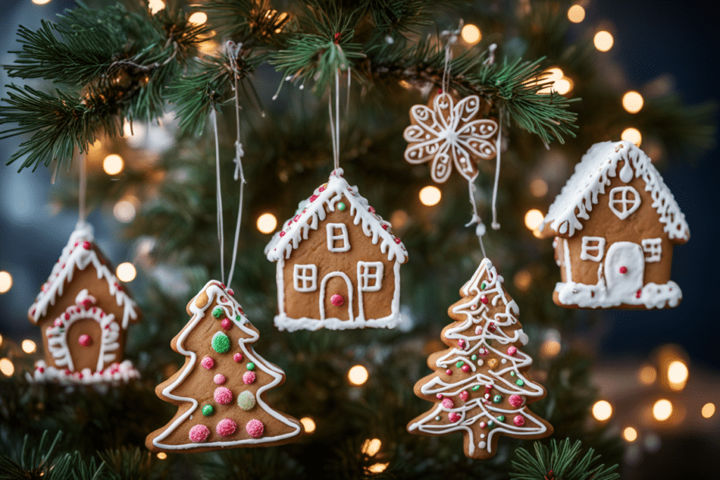 gingerbread Christmas tree decorations