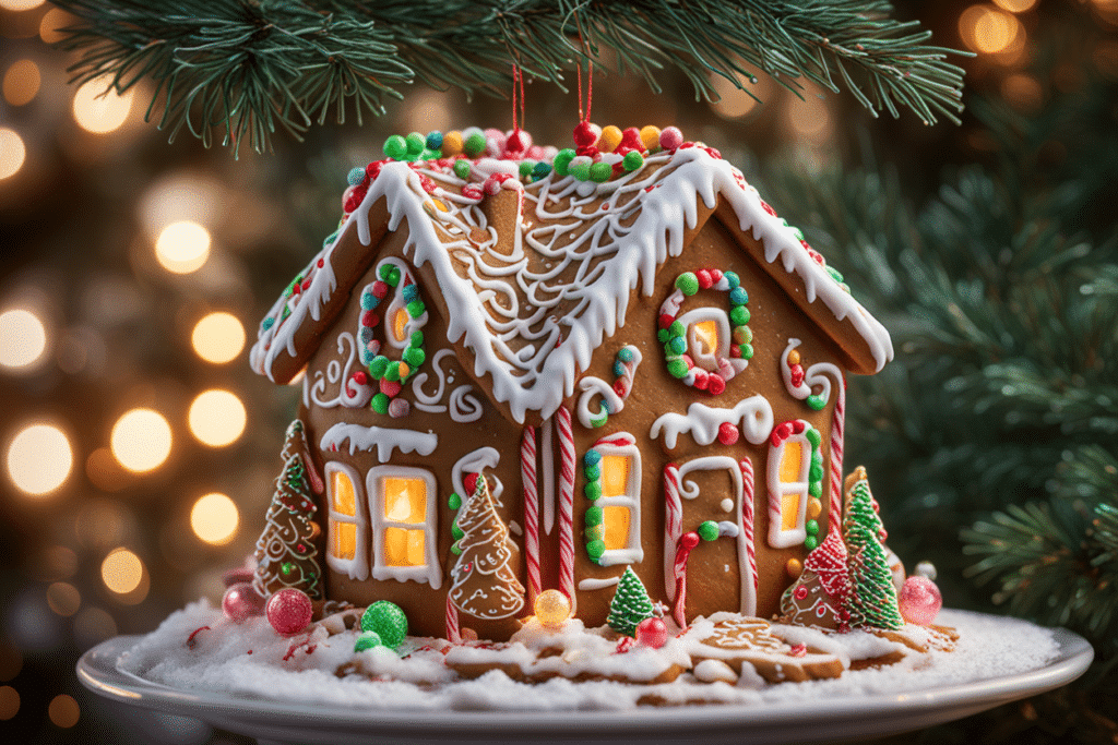 gingerbread Christmas tree decorations