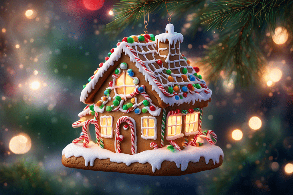 gingerbread Christmas tree decorations