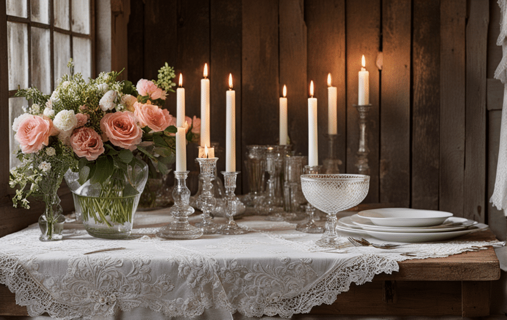 Shabby Chic Table Decor Ideas Style Inspiration