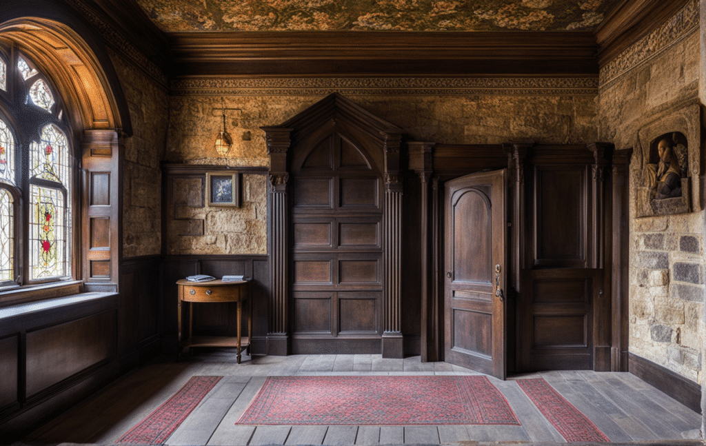 A Victorian priest hole - hidden rooms