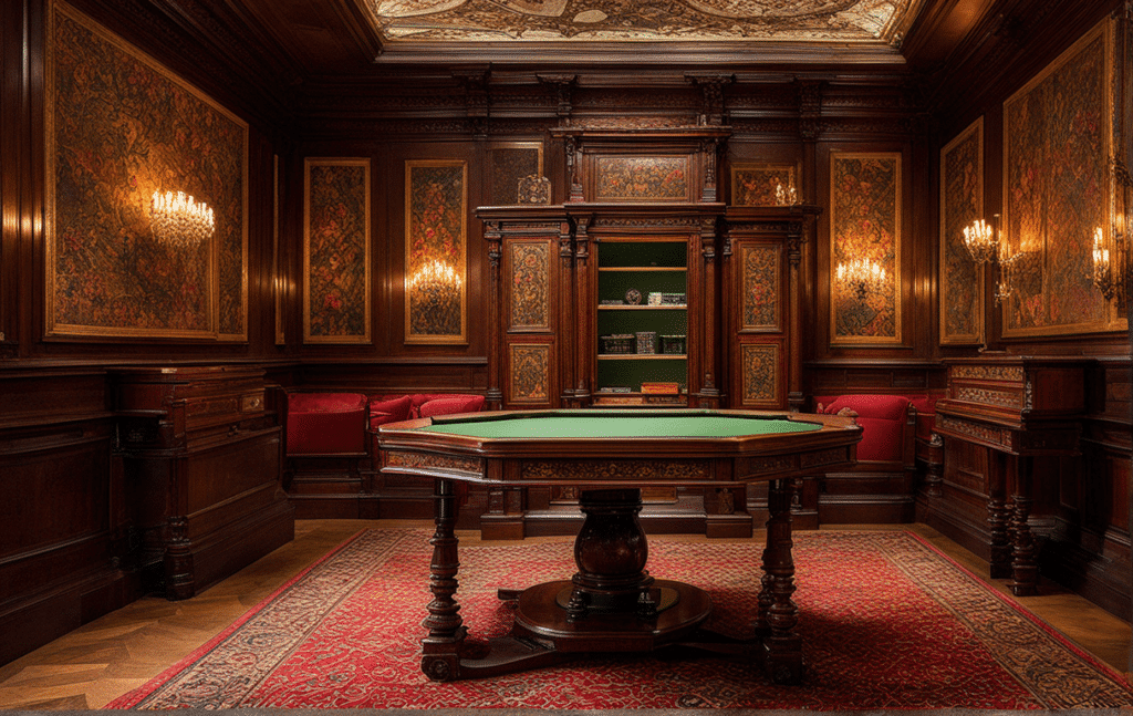 Victorian prohibition era hidden gambling secret room