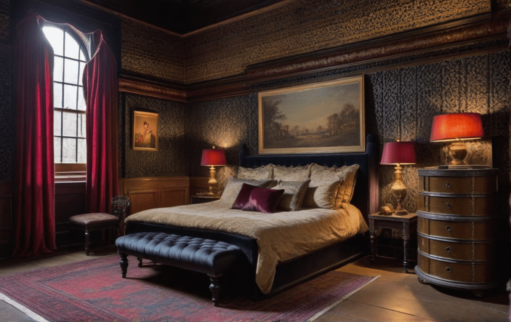 Victorian vintage secret opium den hidden room