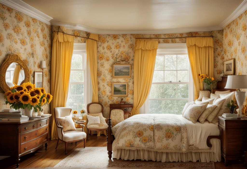 granny chic bedroom