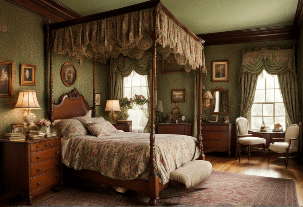 granny chic bedroom