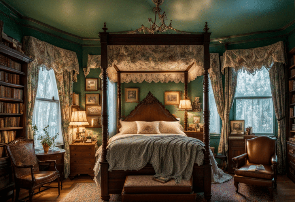 granny chic bedroom