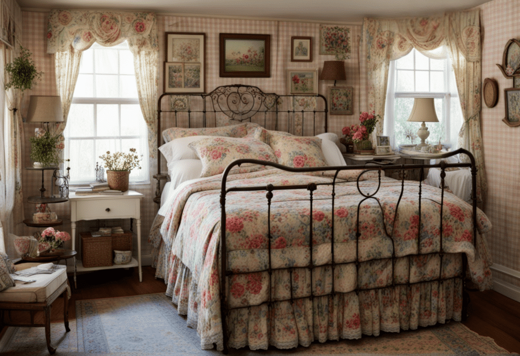 granny chic bedroom