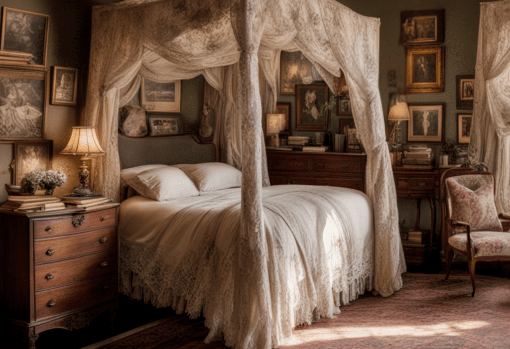 granny chic bedroom