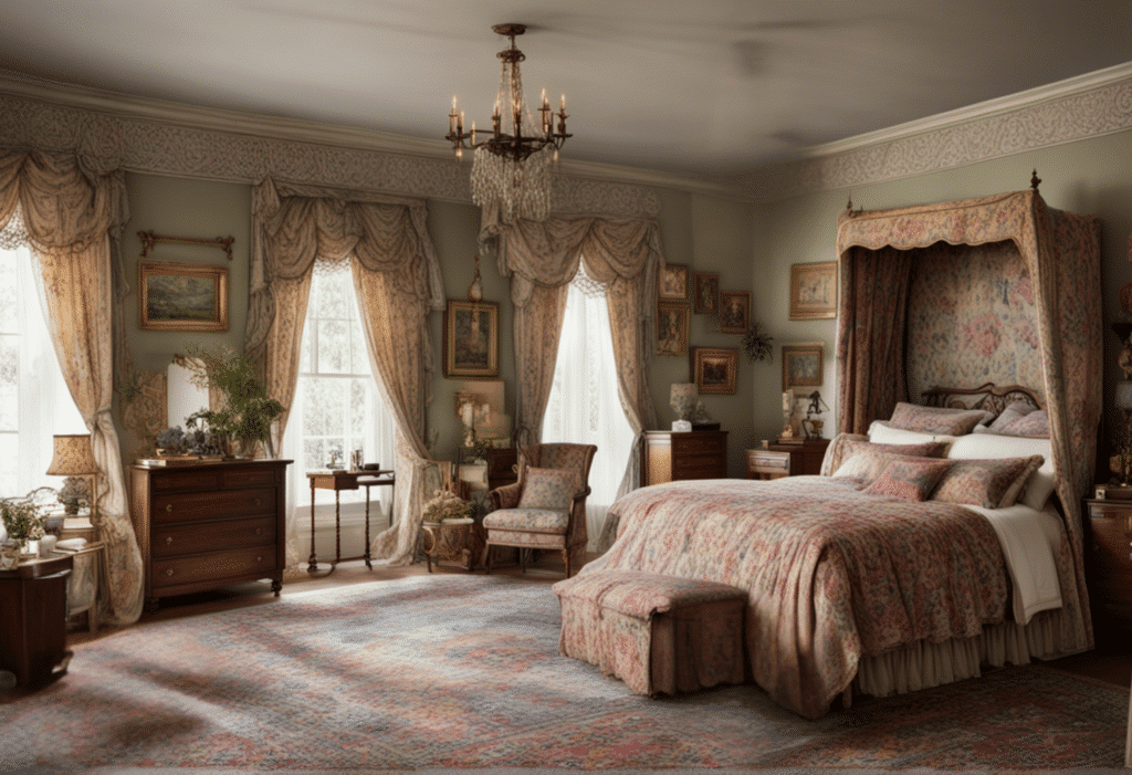 granny chic bedroom