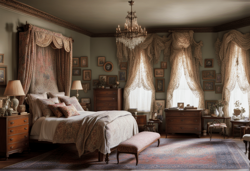 granny chic bedroom