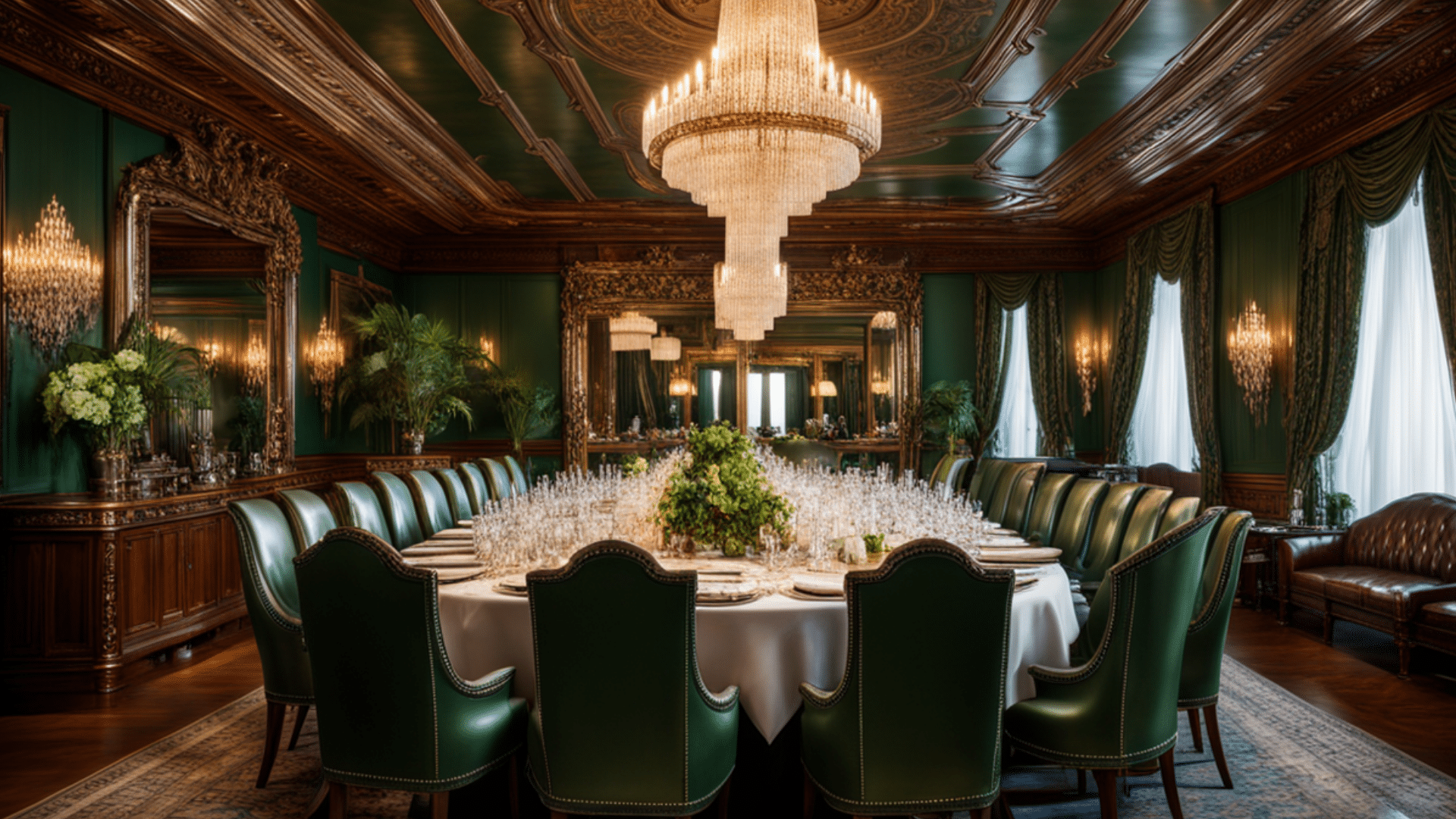 titanic dining room decor - edwardian luxury