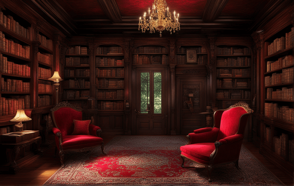 Victorian parlor secret hidden room