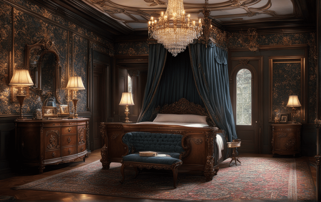 victorian style bedroom