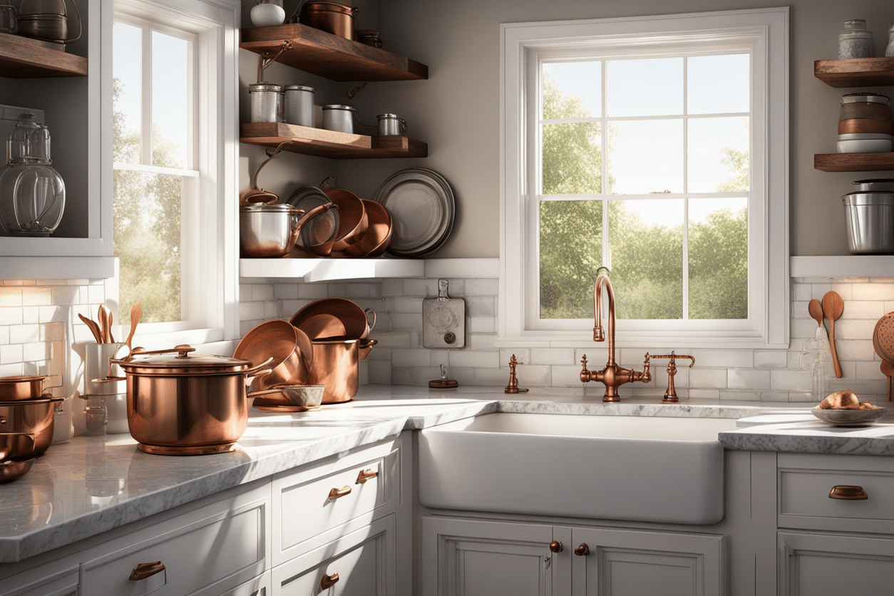 old money style kitchen