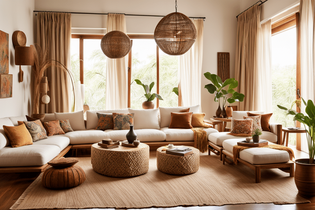 minimal boho interior design