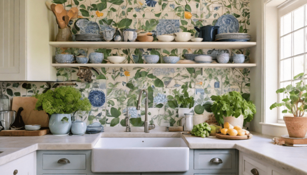 cottage kitchen backsplash ideas