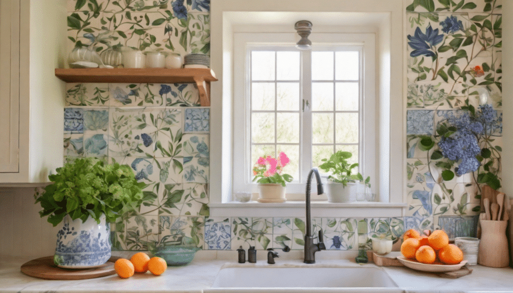 cottage kitchen backsplash ideas