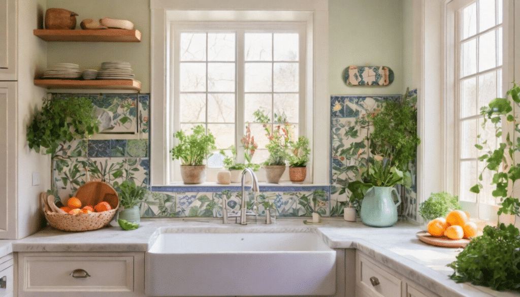 cottage kitchen backsplash ideas