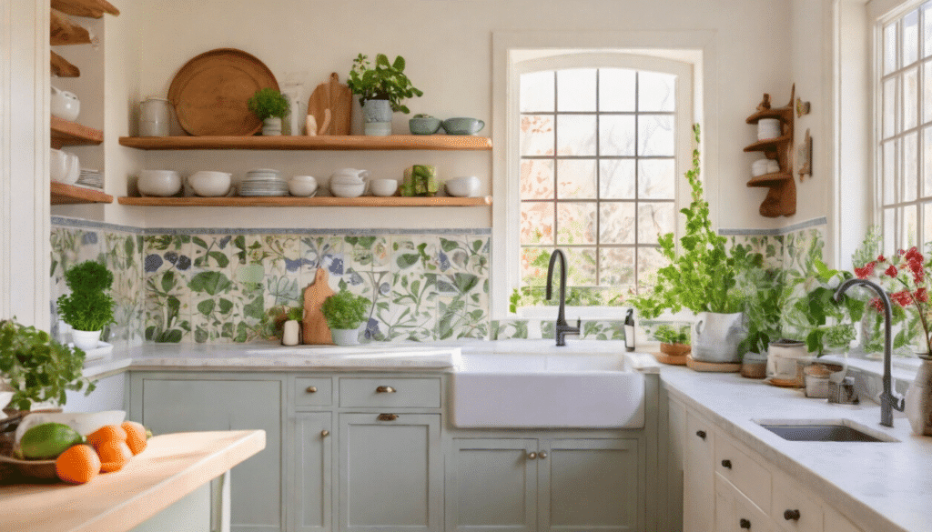 cottage kitchen backsplash ideas