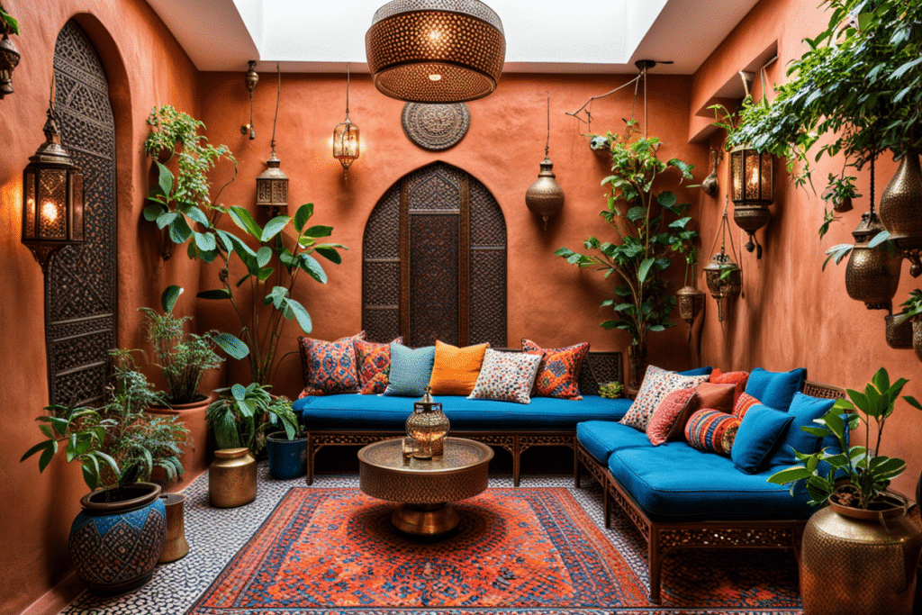 moroccan bohemain style