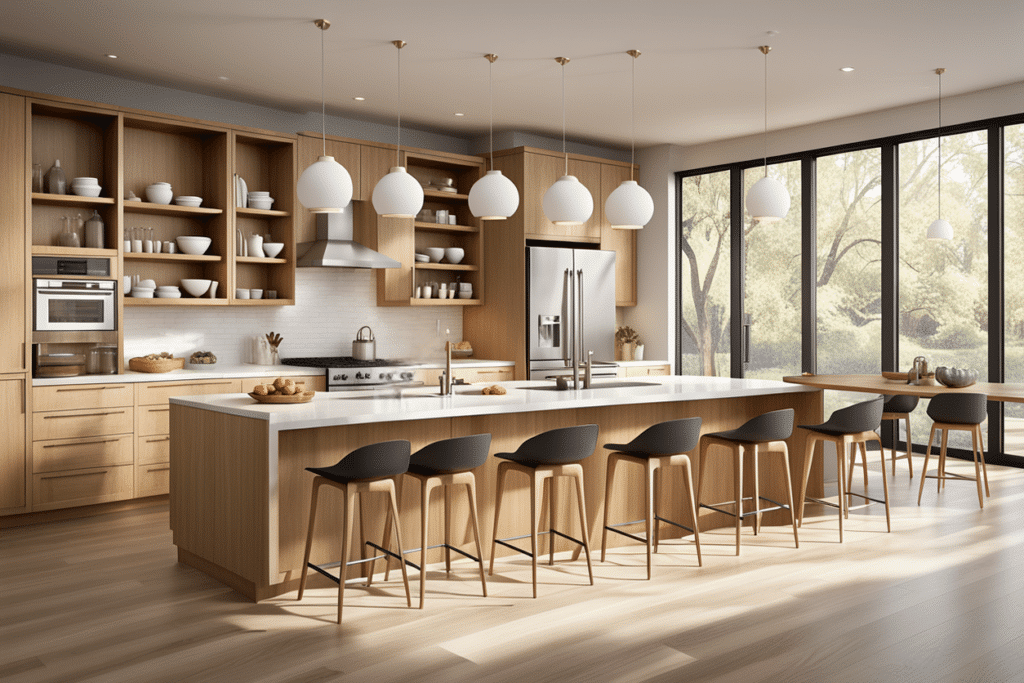 organic modern kitchen