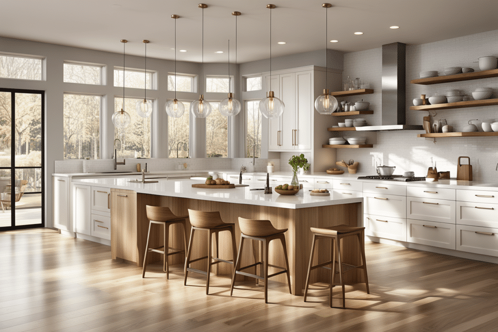 organic modern kitchen