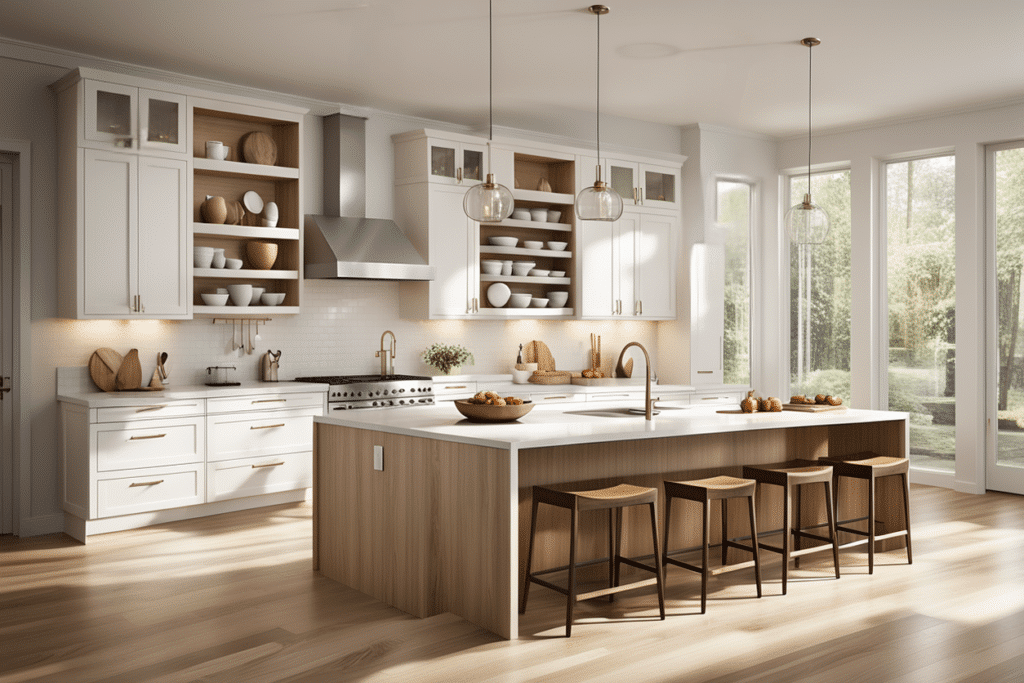 organic modern kitchen