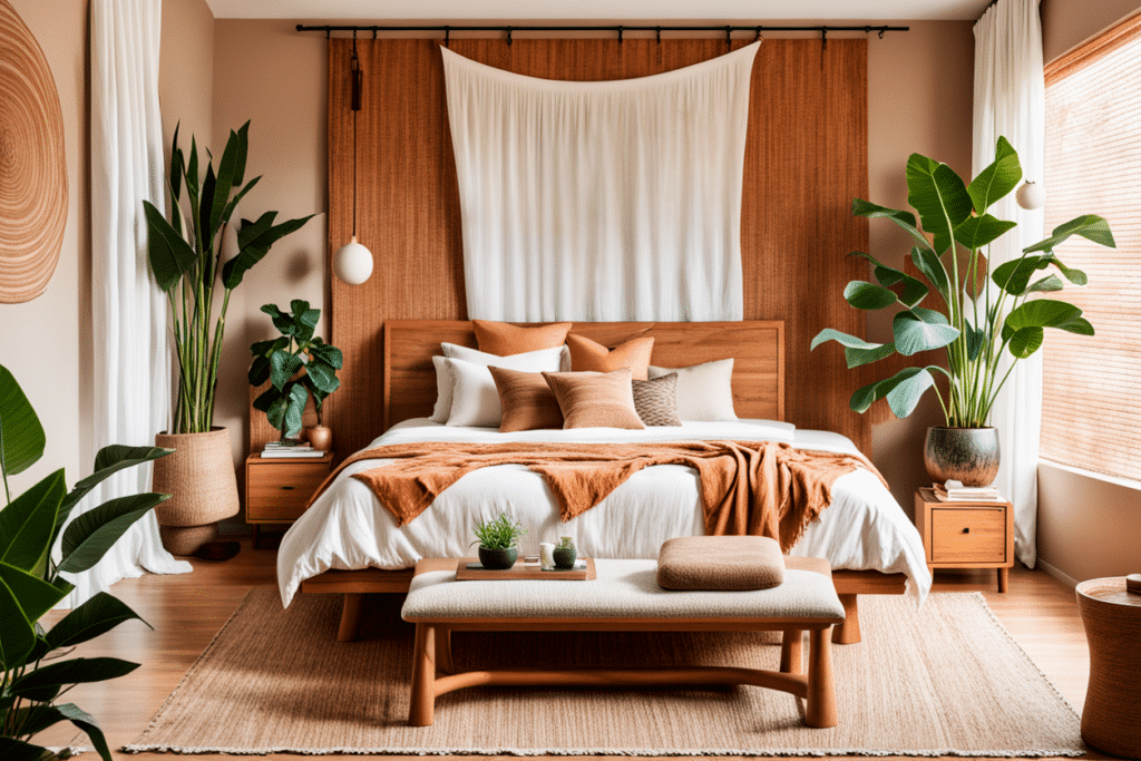 organic modern bedroom