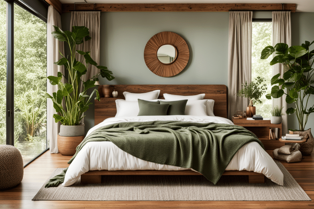 organic modern bedroom