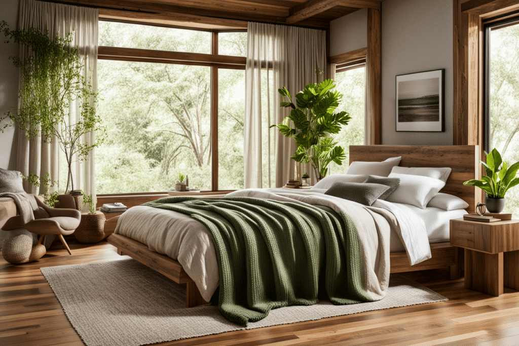 organic modern bedroom