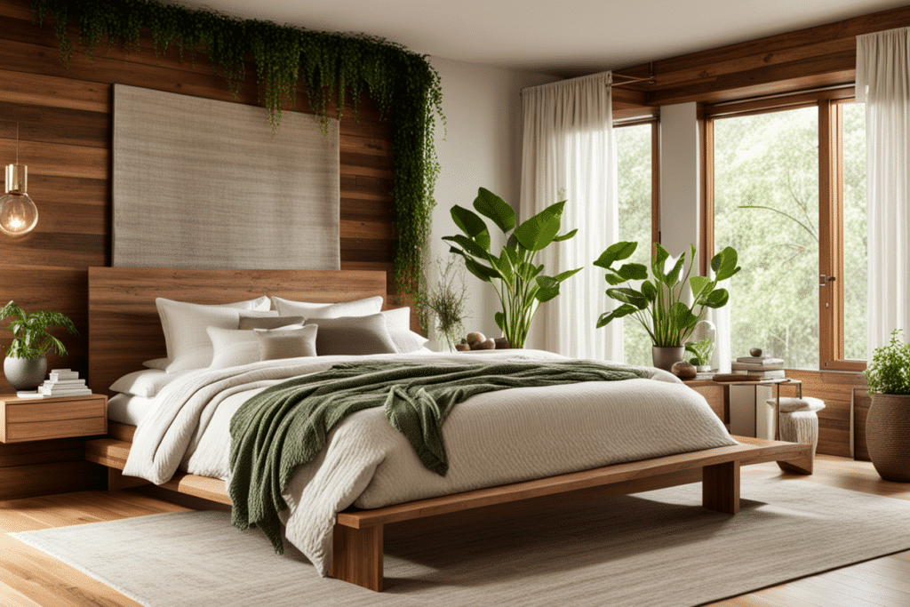 organic modern bedroom