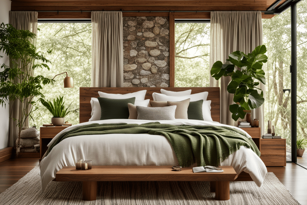 organic modern bedroom