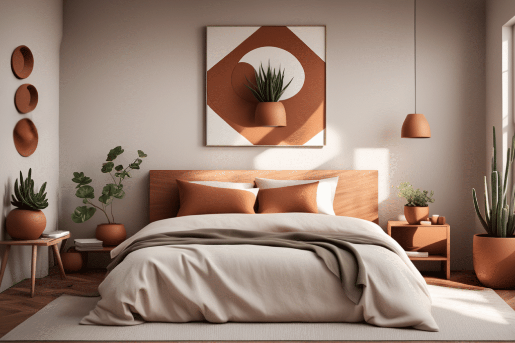 organic modern bedroom