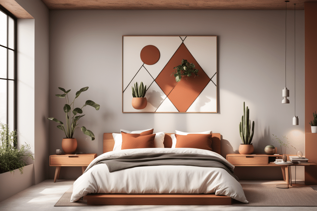 organic modern bedroom