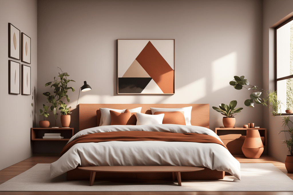 organic modern bedroom