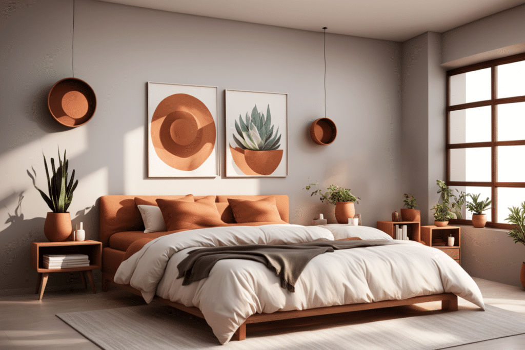 organic modern bedroom