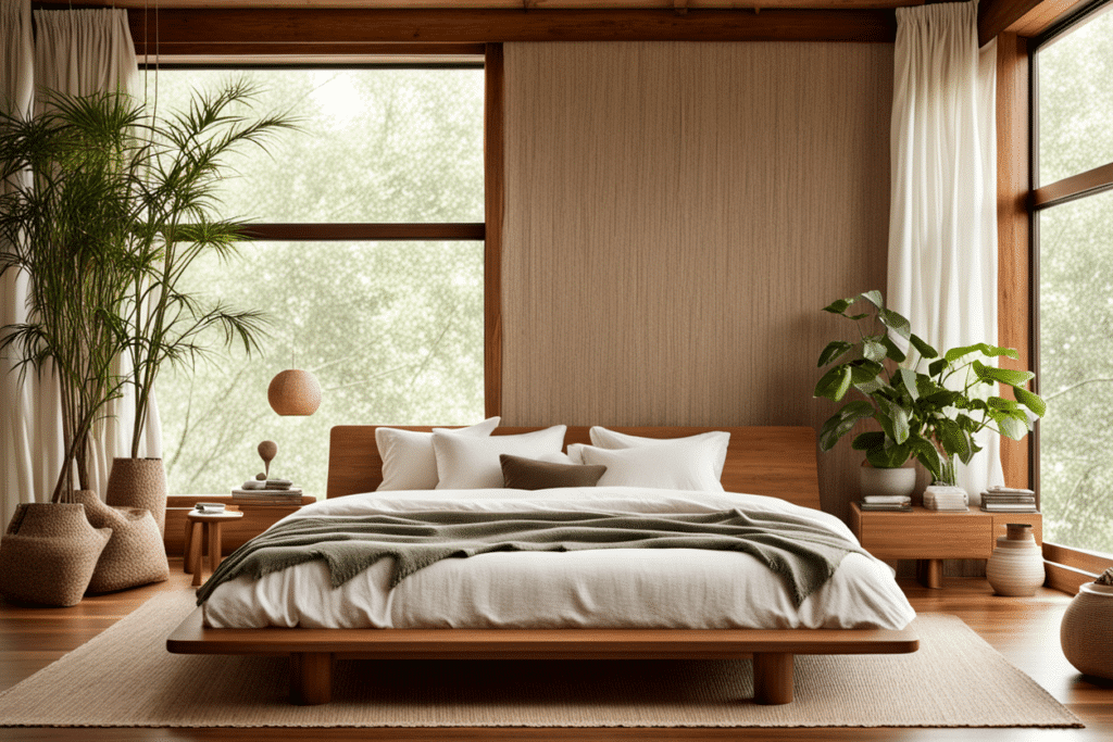 organic modern bedroom