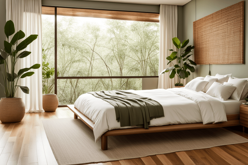 organic modern bedroom