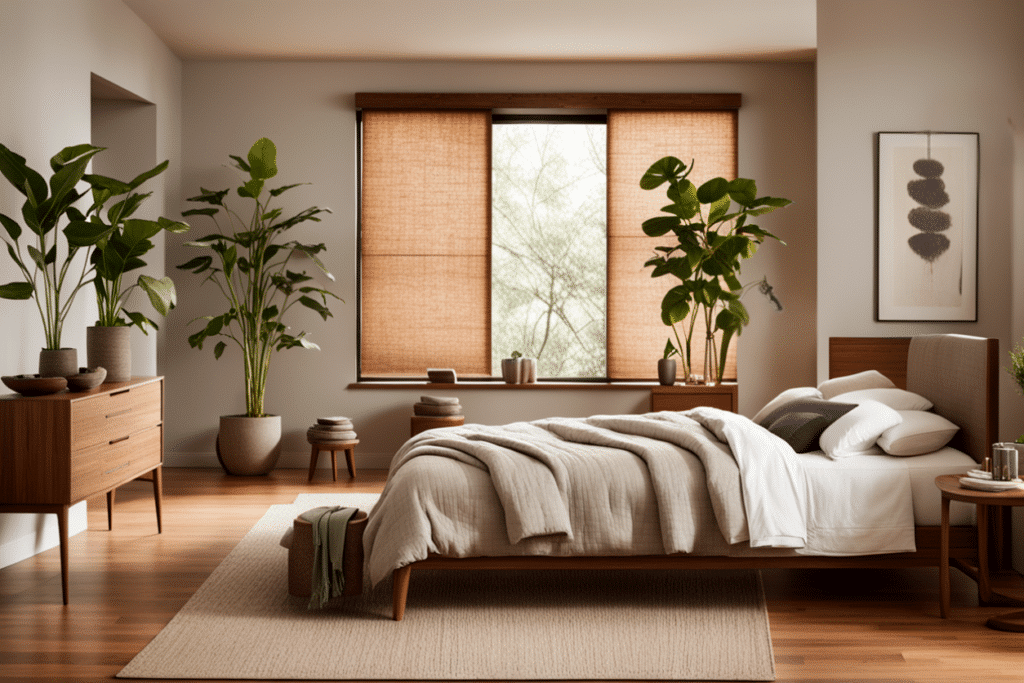 organic modern bedroom