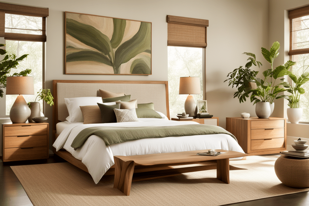 organic modern bedroom