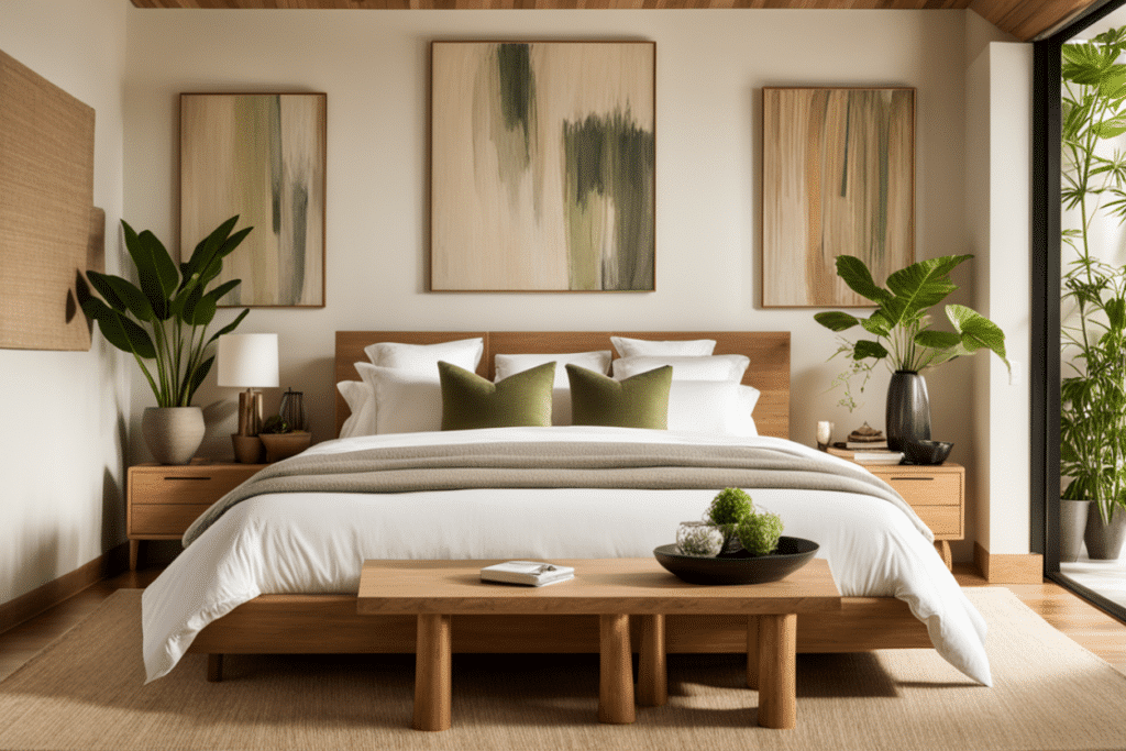 organic modern bedroom