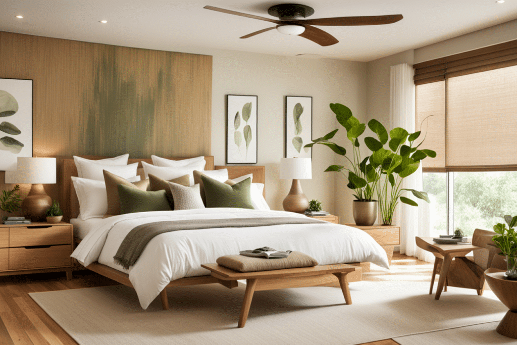 organic modern bedroom